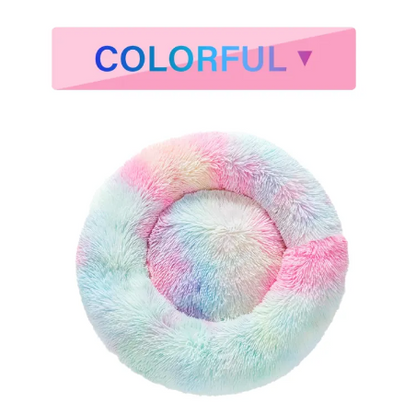 Fluffy Donut Pet Bed