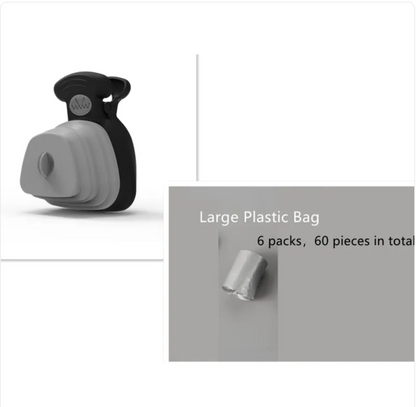 Pet Poop Bag Dispenser with Travel Spoon