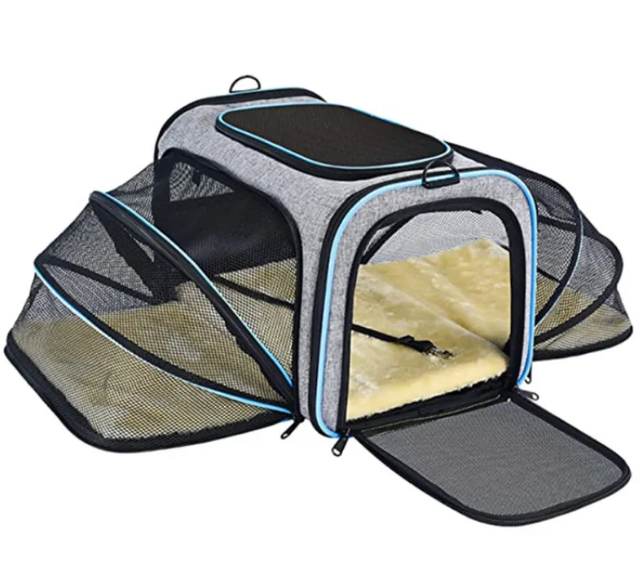 Foldable Soft-Sided Cat & Dog Carrier Bag